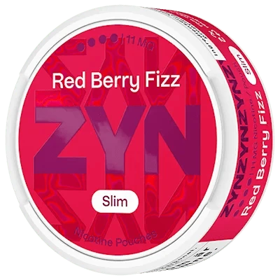 ZYN Red Berry Fizz Slim 11mg - The Snus Outlet