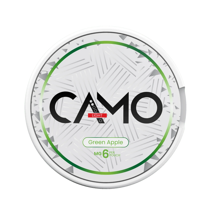 CAMO Green Apple 6mg - The Snus Outlet