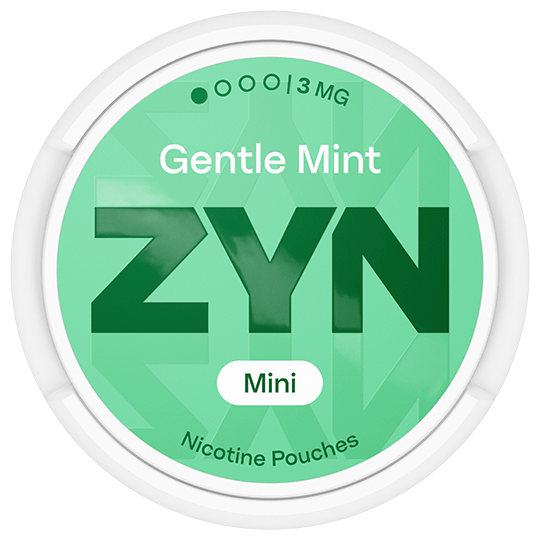 ZYN Gentle Mint Mini 3mg - The Snus Outlet
