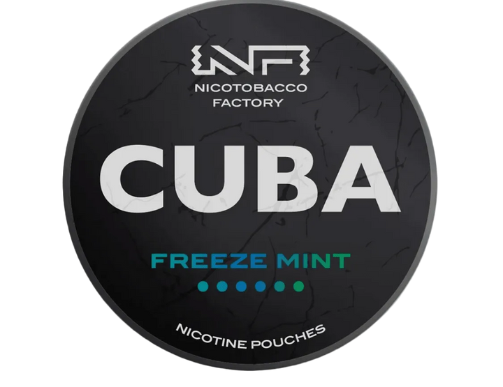 Cuba Freeze Mint Black - The Snus Outlet
