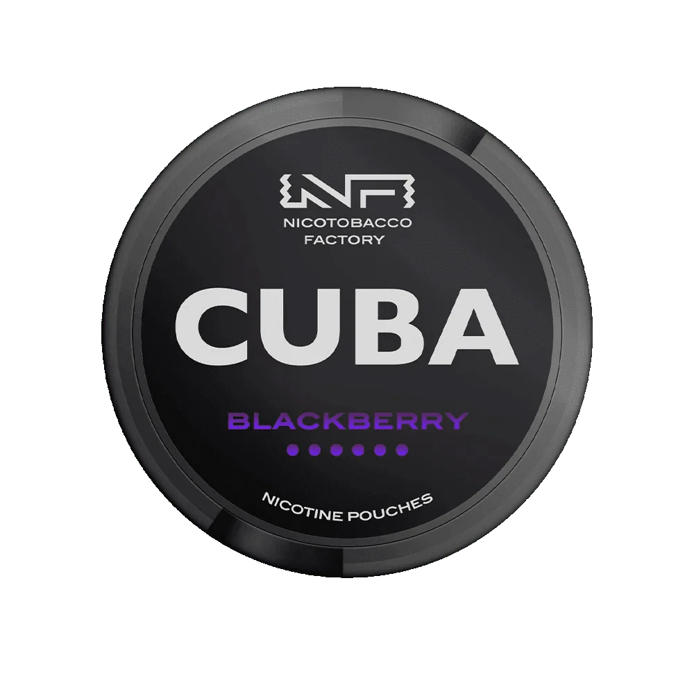 Cuba Blackberry Black - The Snus Outlet