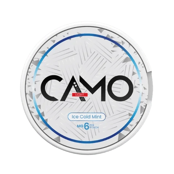 CAMO Ice Cold Mint 6mg - The Snus Outlet
