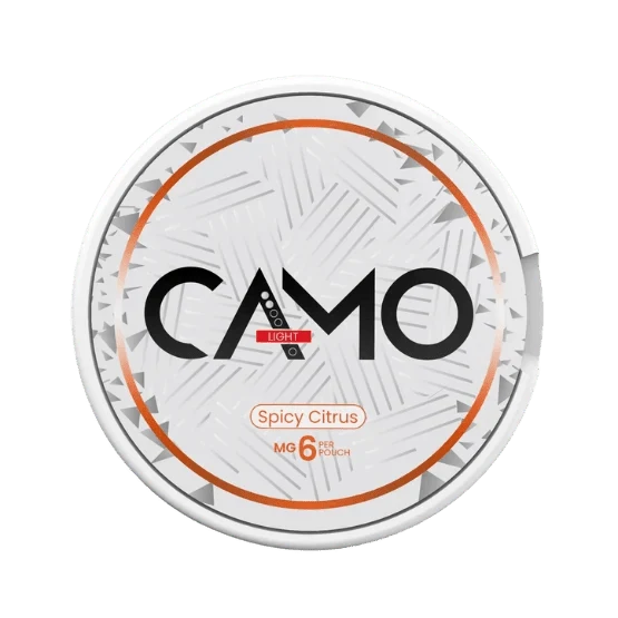 CAMO Spicy Citrus 6mg - The Snus Outlet