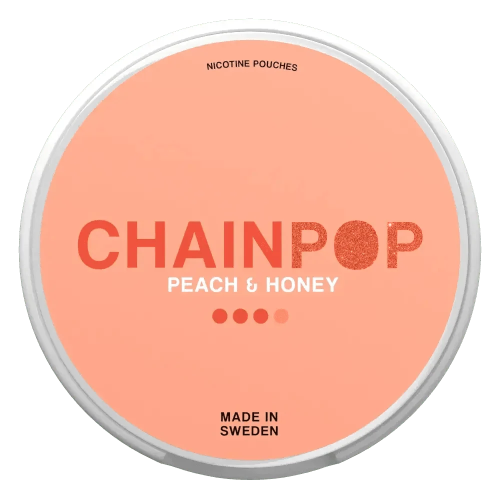 Chainpop Peach & Honey 9mg - Snusify