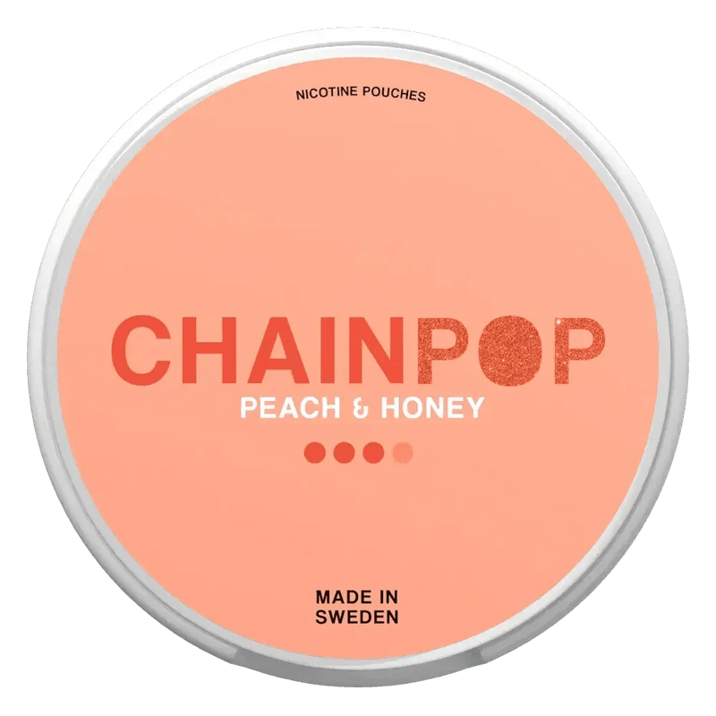 Chainpop Peach & Honey 9mg - Snusify