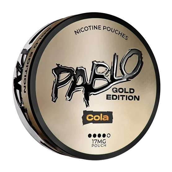 Pablo Gold Edition Cola 17mg - The Snus Outlet