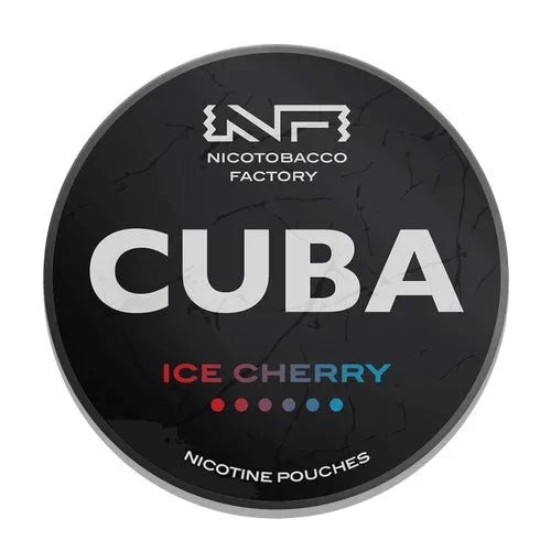 Cuba Ice Cherry Black - The Snus Outlet