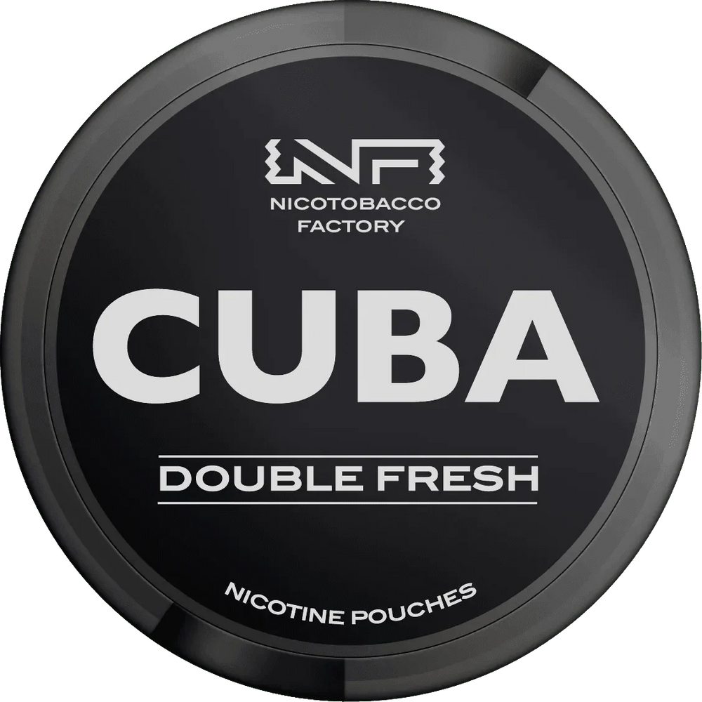 Cuba Double Fresh Black - Snusify