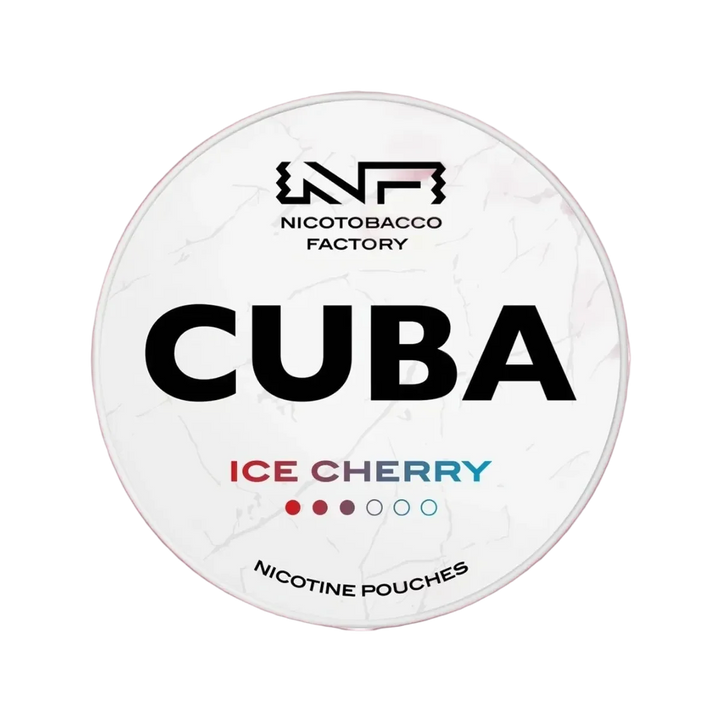 Cuba Ice Cherry White - The Snus Outlet