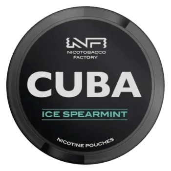 Cuba Ice Spearmint Black - The Snus Outlet