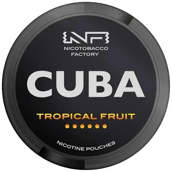 Cuba Tropical Fruit Black - The Snus Outlet