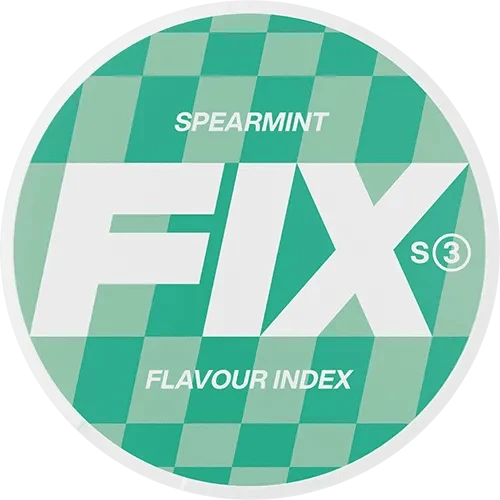 FIX Spearmint 8mg - The Snus Outlet