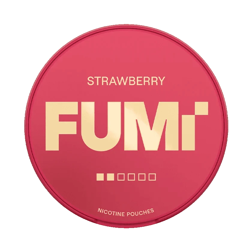 FUMi Strawberry 4mg - The Snus Outlet