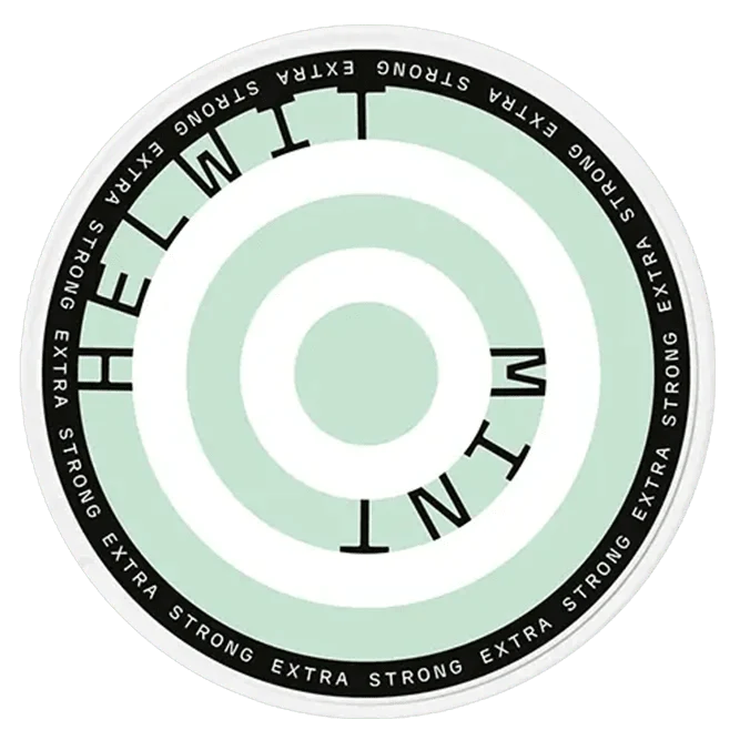 Helwit Mint Extra Strong 7.5 mg - The Snus Outlet