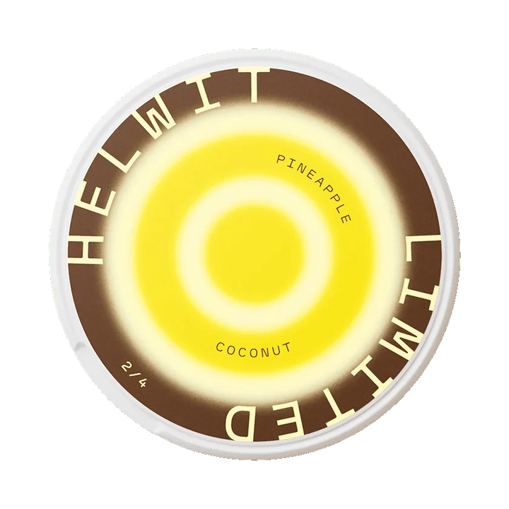 Helwit Pineapple Coconut slim 3.5mg - The Snus Outlet
