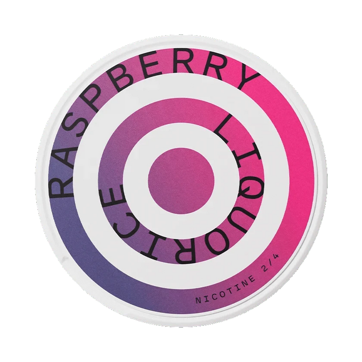 Helwit Raspberry Liqourice Slim 3.5 mg - The Snus Outlet