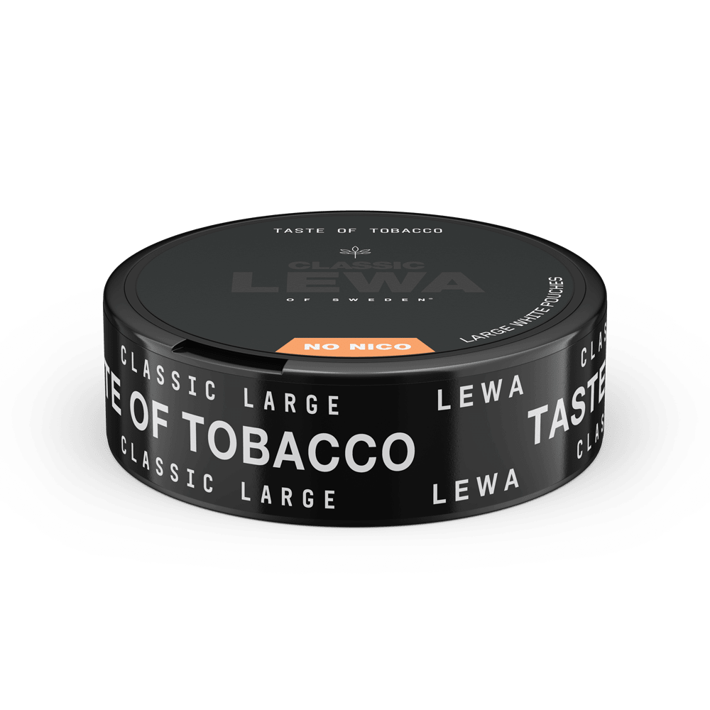 LEWA Classic Taste of Tobacco No Nico - The Snus Outlet
