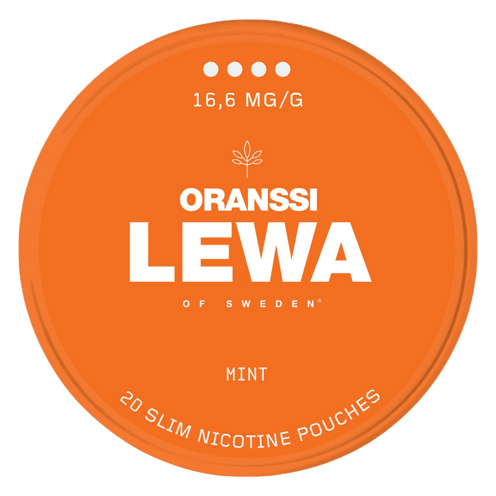 LEWA Oranssi Dry Mint 11.6mg - The Snus Outlet