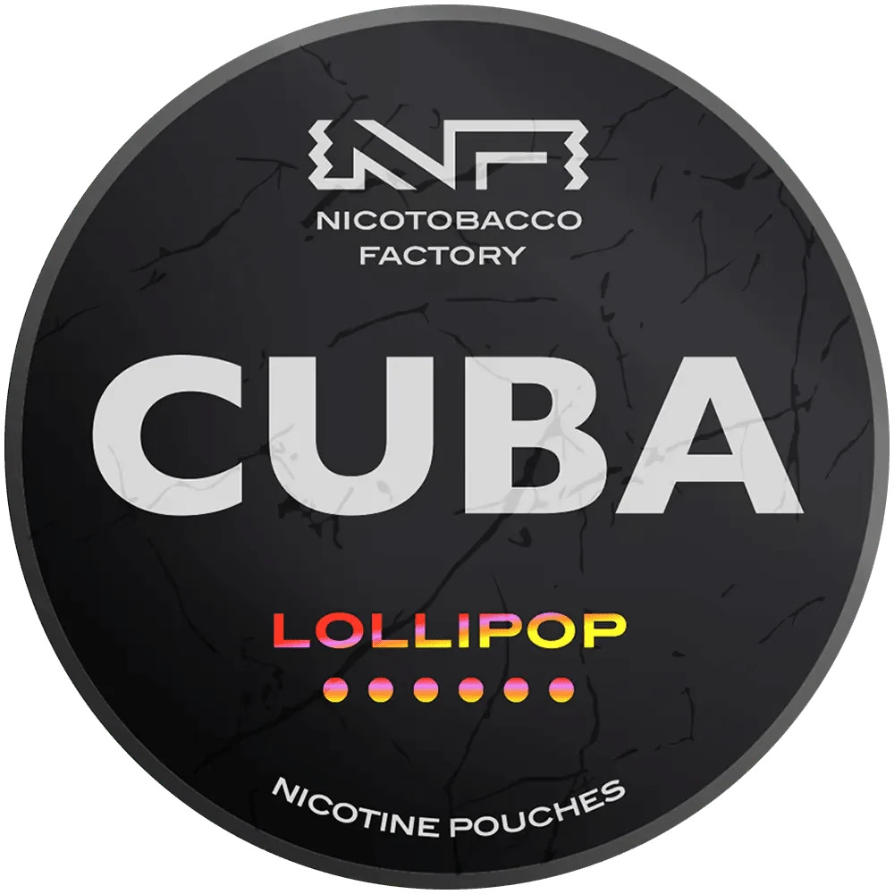 Cuba Lollipop Black - The Snus Outlet
