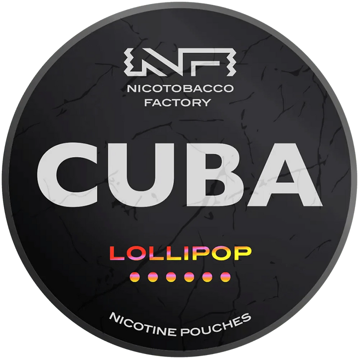 Cuba Lollipop Black - The Snus Outlet