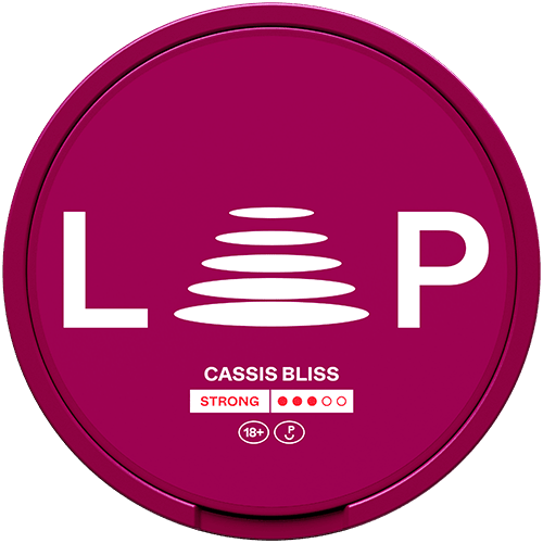 LOOP Cassis Bliss Slim Strong 9mg - Snusify