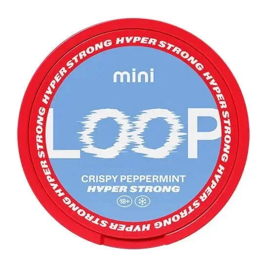 Loop Crispy Peppermint Mini Hyper Strong 10mg - Snusify