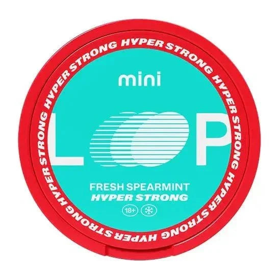 Loop Fresh Spearmint Mini Hyper Strong 10mg - Snusify