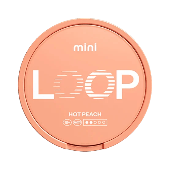 Loop Hot Peach Mini 6mg - Snusify