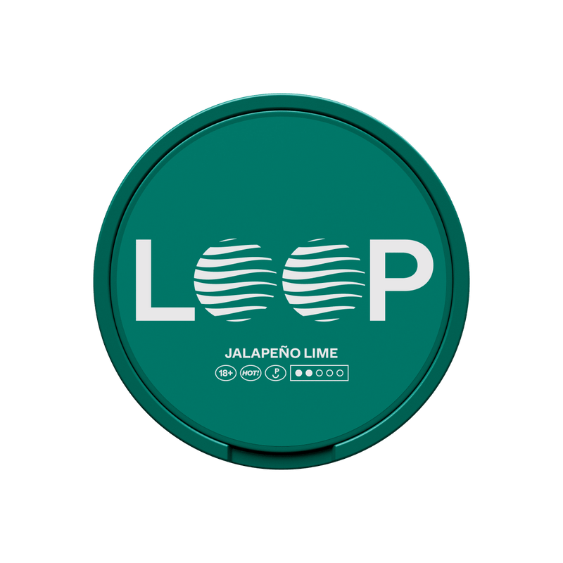 LOOP Jalapeno Lime Normal 6mg - Snusify