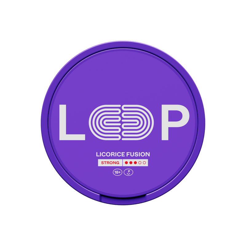 LOOP Licorice Fusion Strong 9mg - Snusify