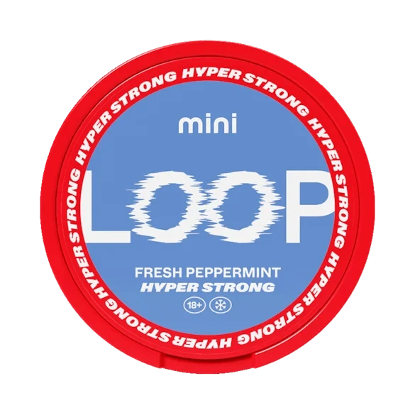 Loop Fresh Peppermint Mini Hyper Strong 10mg - The Snus Outlet