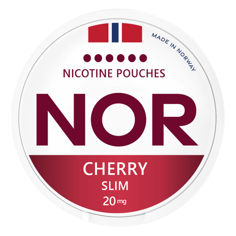 NOR Cherry 20mg - The Snus Outlet