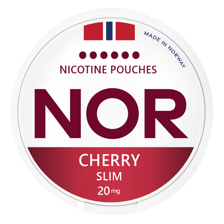 NOR Cherry 20mg - The Snus Outlet