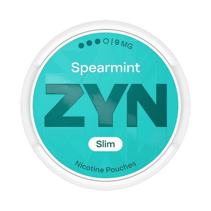 ZYN Spearmint Slim 9mg - The Snus Outlet