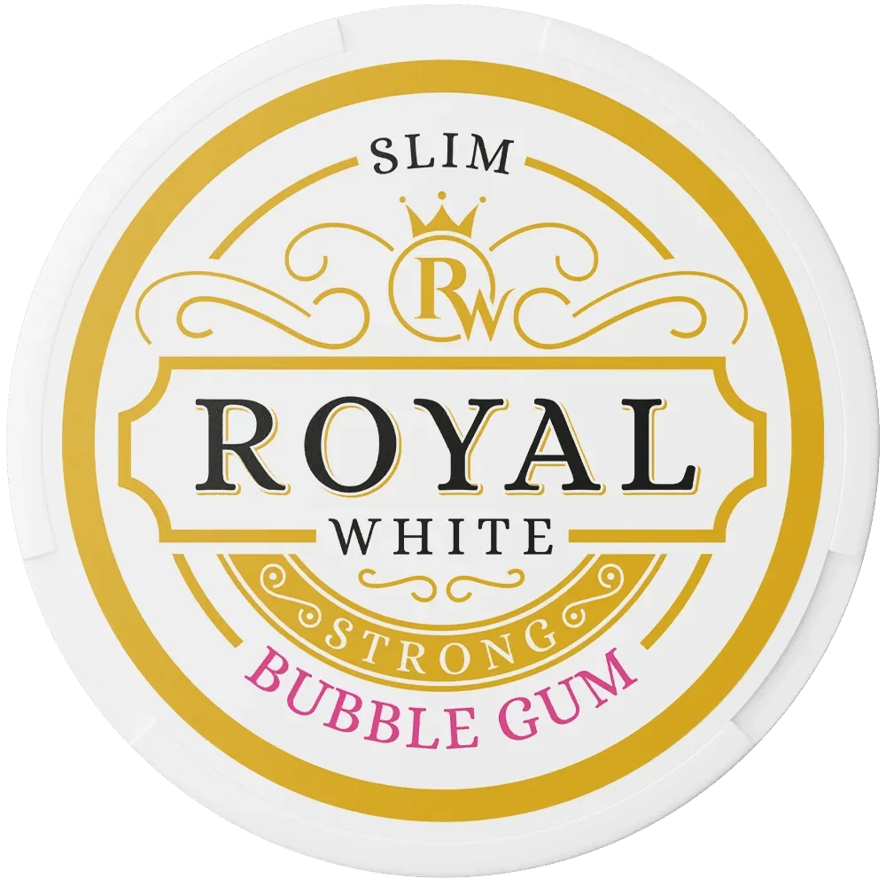 Royal White Bubble Gum