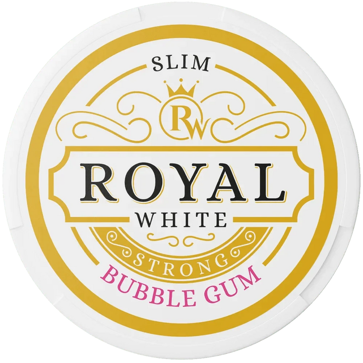 Royal White Bubble Gum