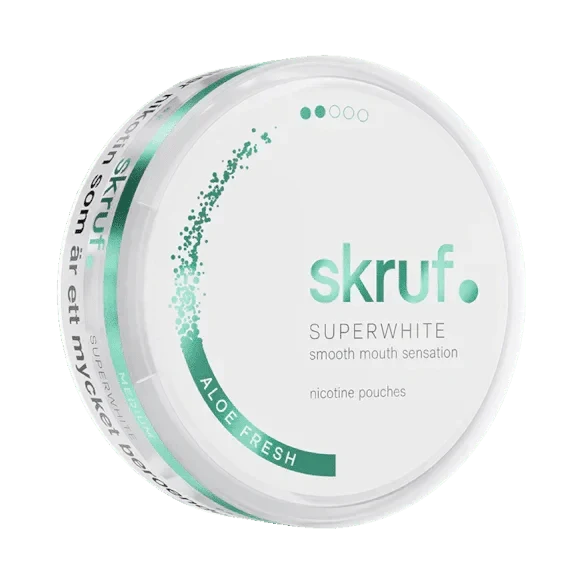 Skruf Superwhite Aloe Fresh 8mg