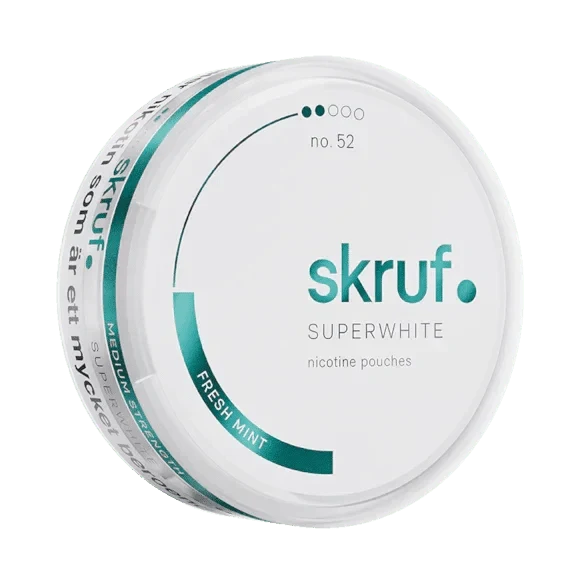 Skruf Superwhite Fresh Mint 6mg