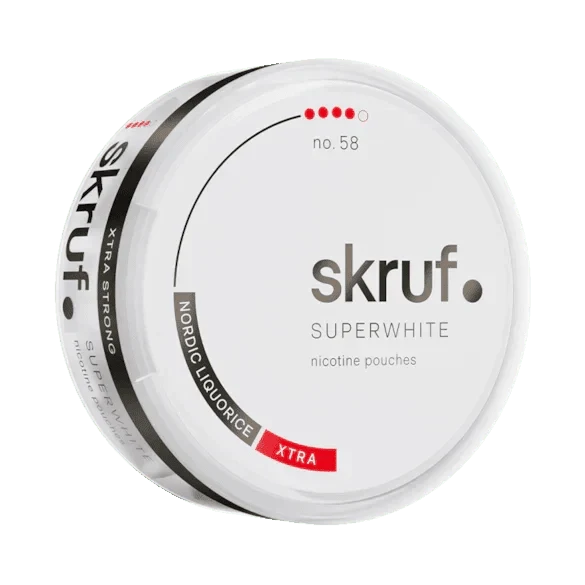 Skruf Superwhite Nordic Liquorice 11mg