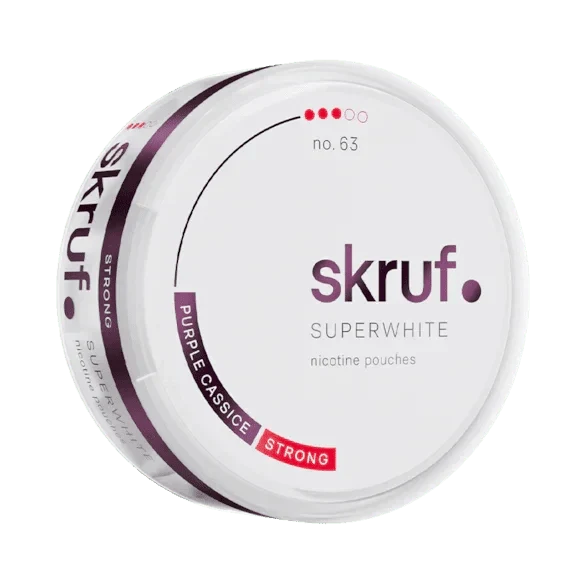 Skruf Superwhite Purple Cassice 10mg