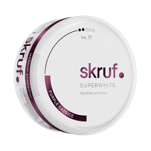 Skruf Superwhite Purple Cassice 6mg