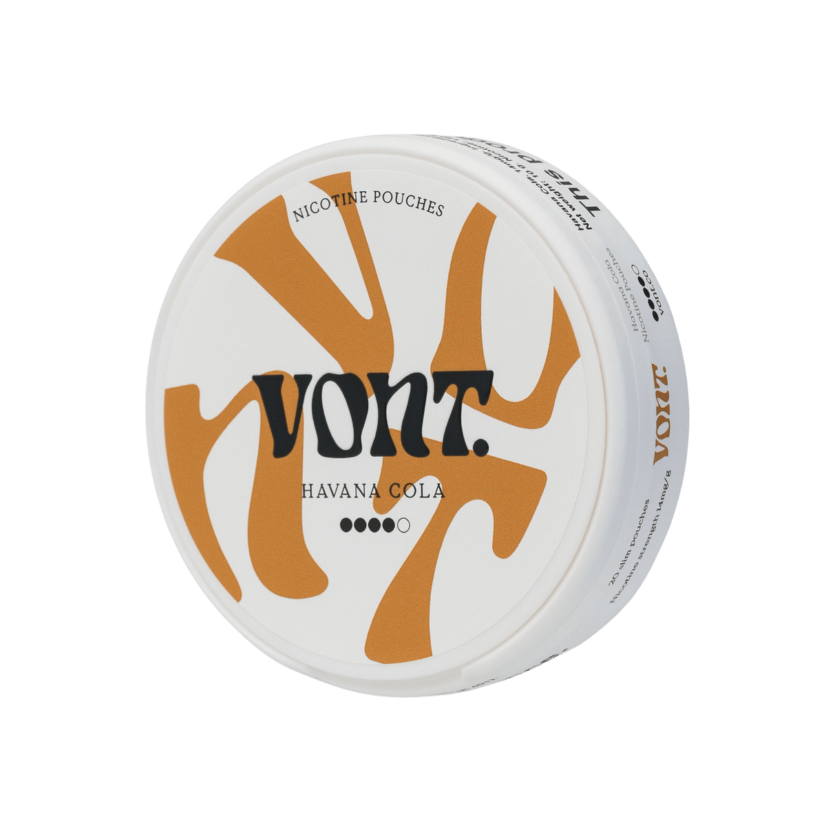Vont Havana Cola Strong 7mg, side view
