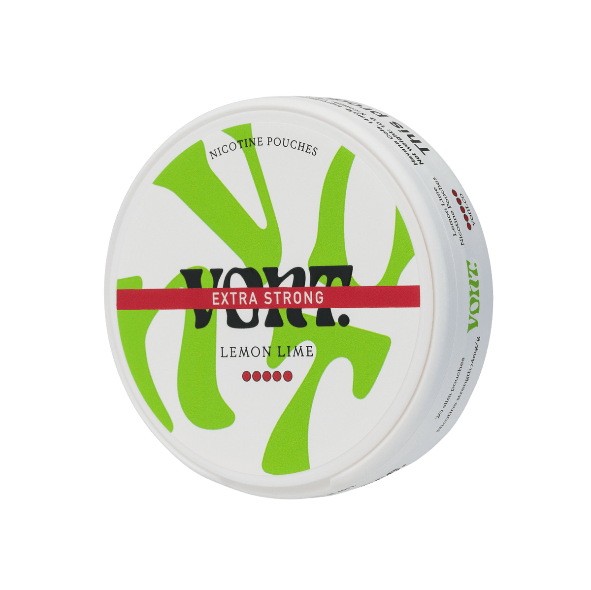 Vont Lemon Lime Extra Strong 12mg, z boku