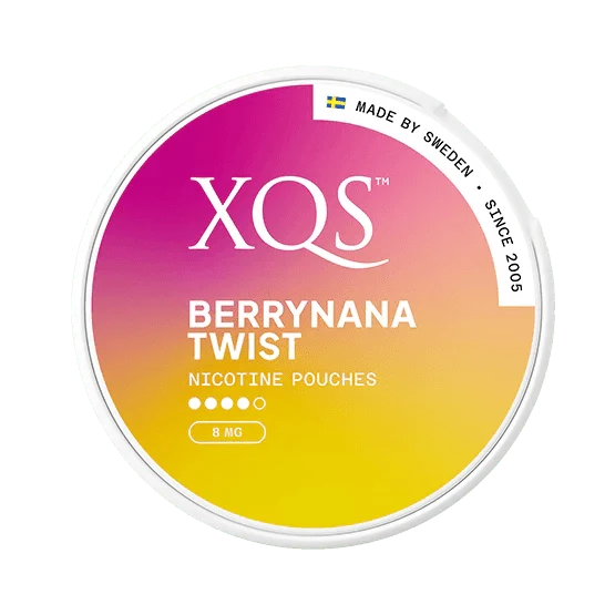 XQS Berrynana Twist Strong 8mg - Snusify