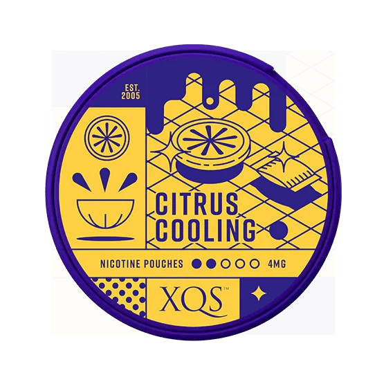 XQS Citrus Cooling 4mg - Snusify