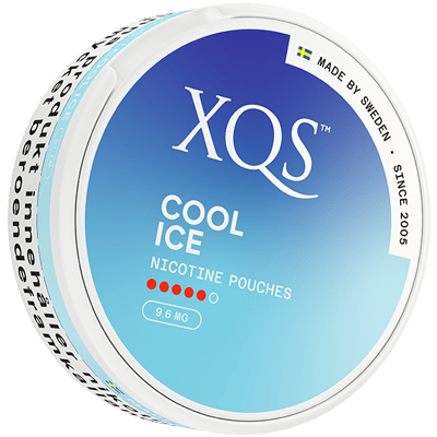 XQS Cool Ice X-Strong 9.6mg - SHORT DATE DEAL - The Snus Outlet