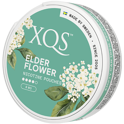 XQS Elderflower Strong 8mg - SHORT DATE DEAL - The Snus Outlet