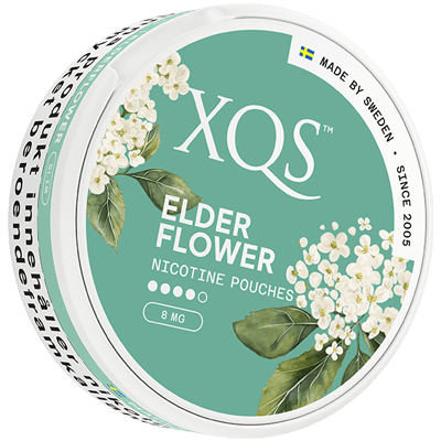 XQS Elderflower Strong 8mg - SHORT DATE DEAL - The Snus Outlet