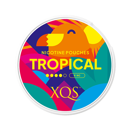 XQS Tropical Slim Strong 8mg - SHORT DATE DEAL - The Snus Outlet