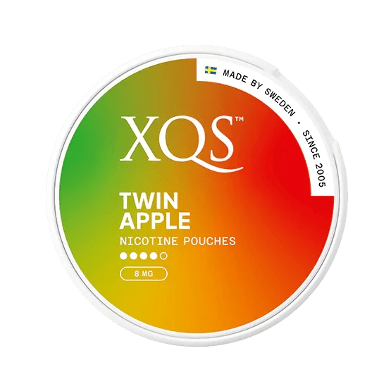 XQS Twin Apple Strong 8mg - Snusify